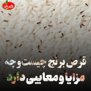مزایا و معایب قرص برنج چیست